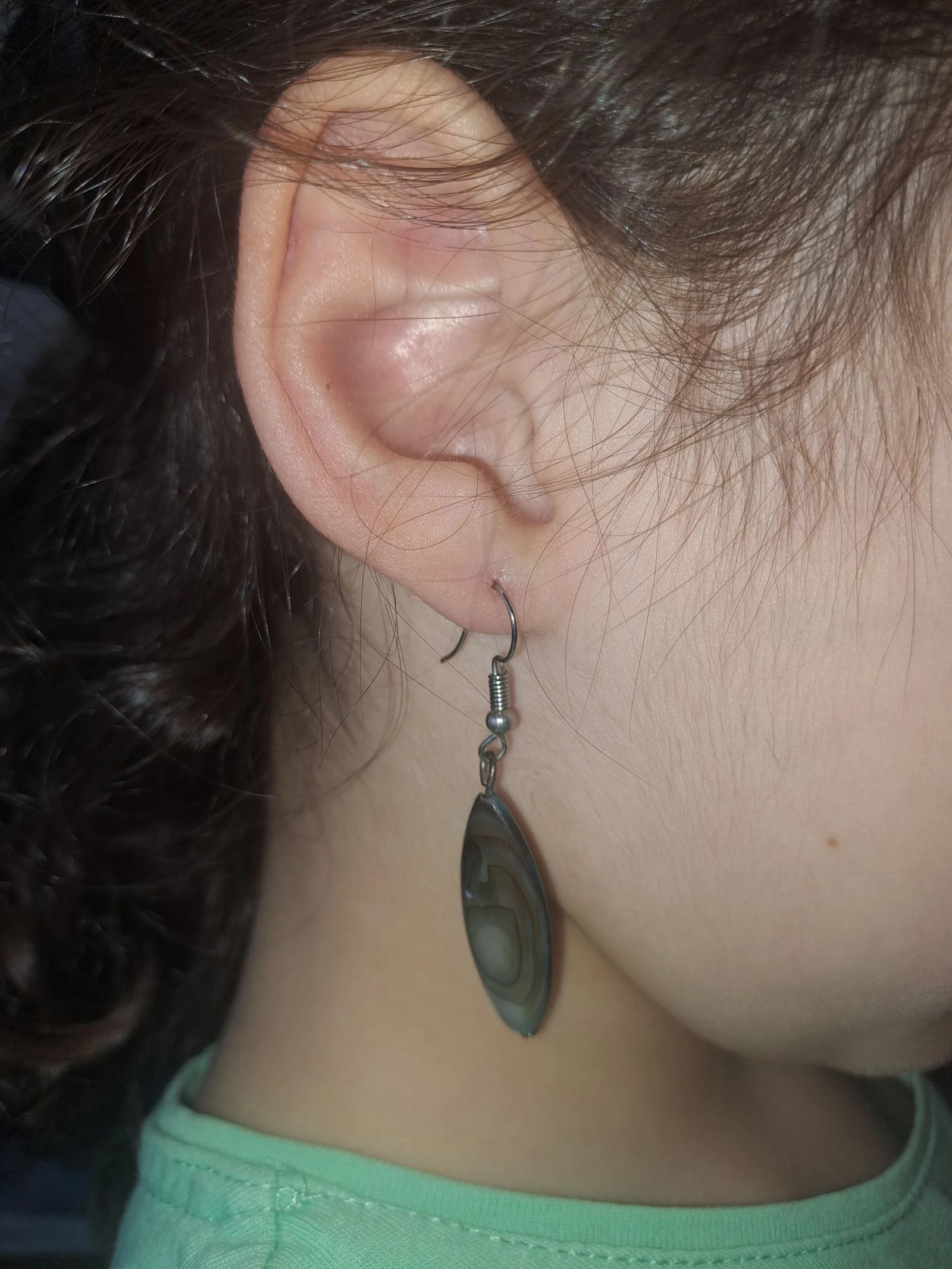 Paire de boucles d'oreilles pendantes 
